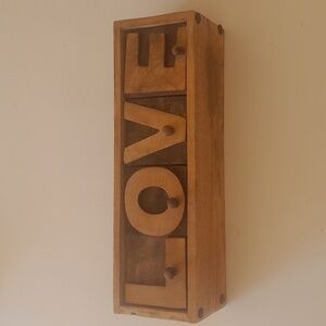 Rustic Brown Decor Drawers LOVE Design